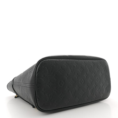 Louis Vuitton Empreinte Monogram Giant Neverfull MM Black 4 of 9