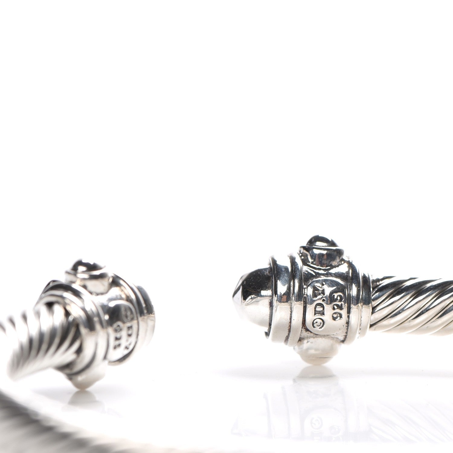 David Yurman Sterling Silver 5mm Renaissance Bracelet 4 of 4