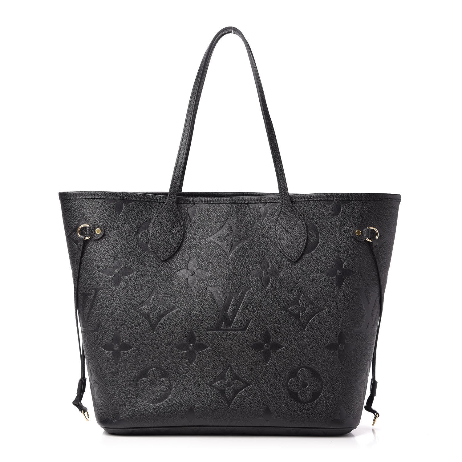 Louis Vuitton Empreinte Monogram Giant Neverfull MM Black 1 of 9