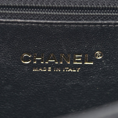 Chanel Caviar Quilted Medium CC Filigree Vanity Case Black 6 of 13