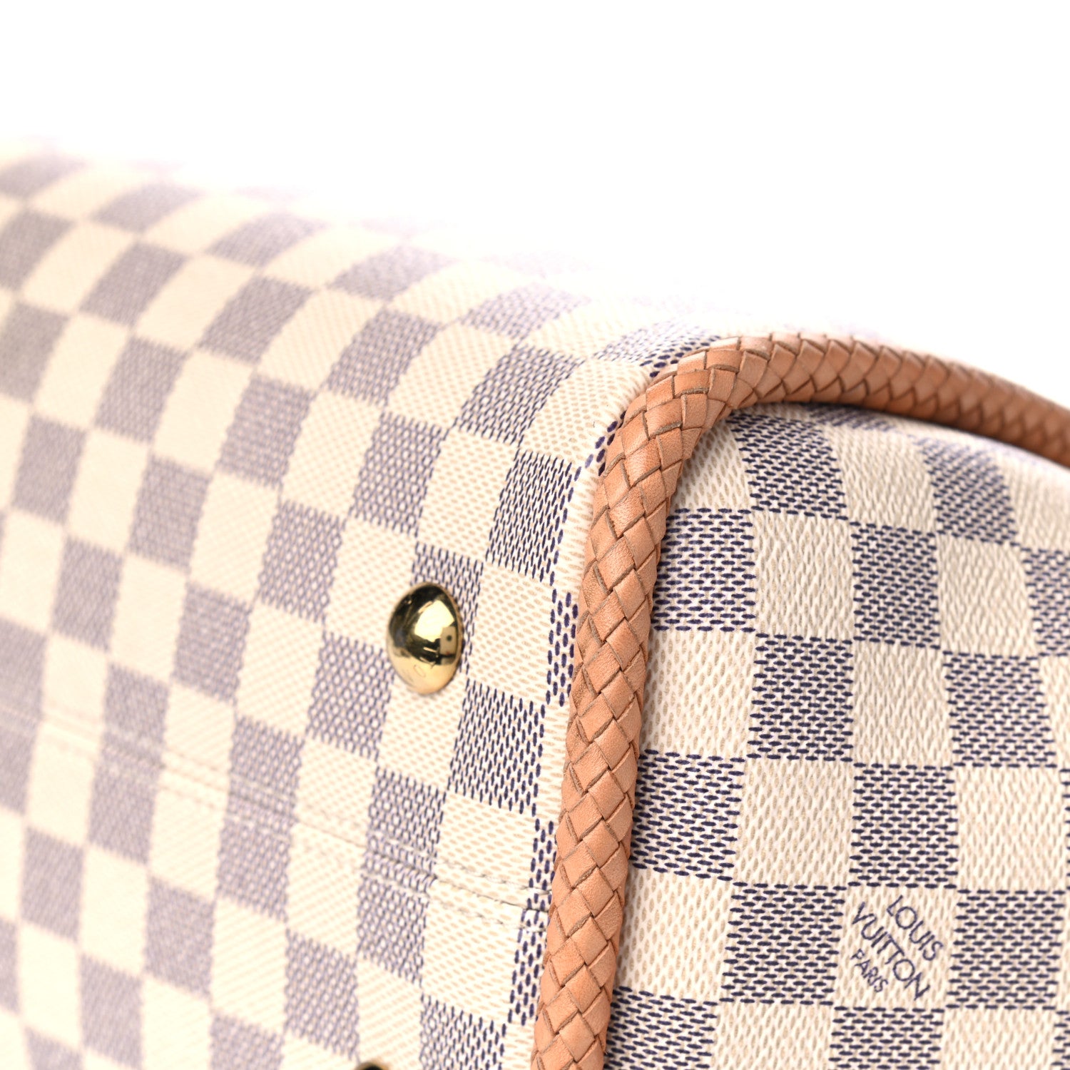 Louis Vuitton Damier Azur Propriano Rose Ballerine 10 of 12