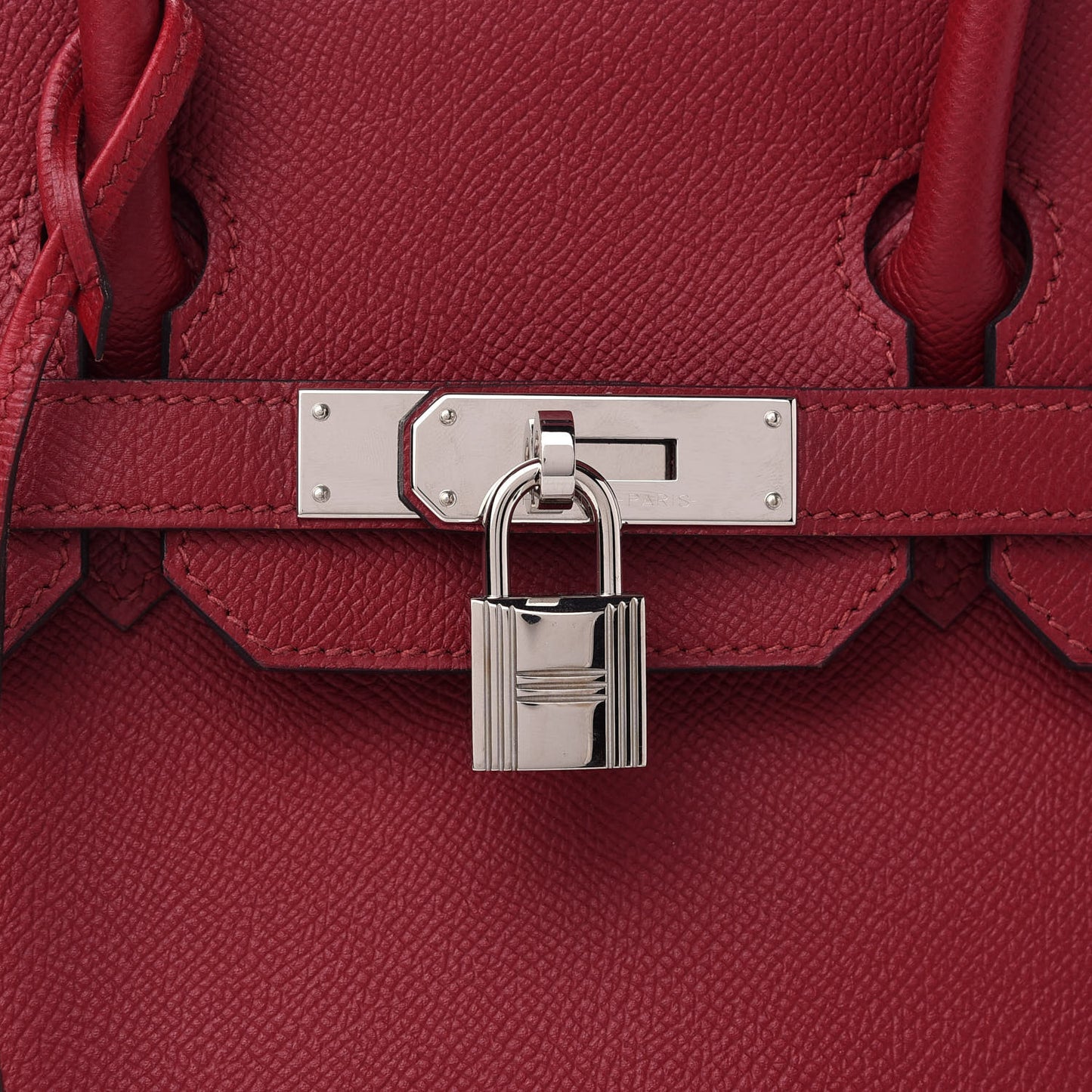 Epsom Birkin 30 Rouge Grenat