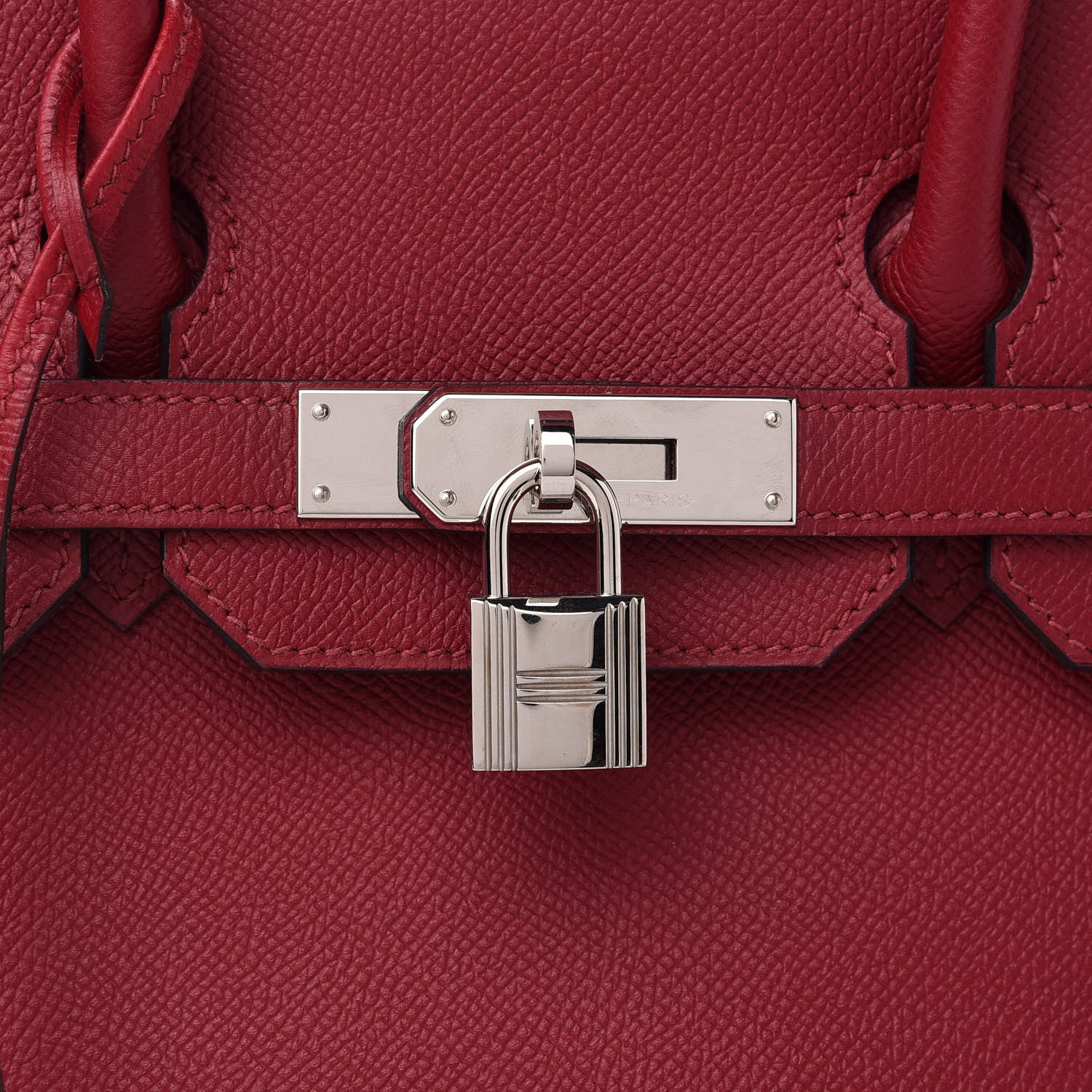 Hermes Epsom Birkin 30 Rouge Grenat 8 of 14