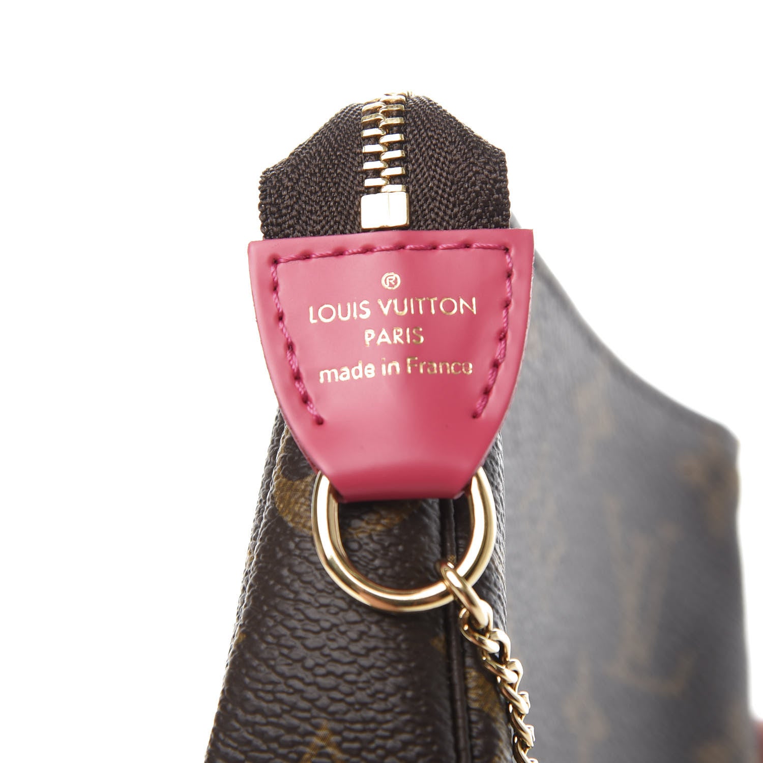Louis Vuitton Monogram 2020 Christmas Animation Roller Coaster Mini Pochette Accessories Pivoine 9 of 10