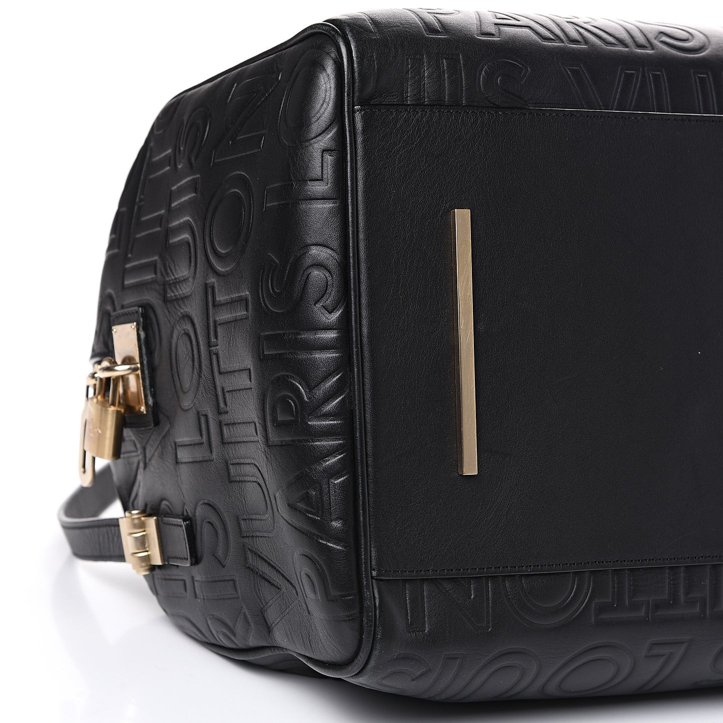Calfskin Embossed Speedy Cube 30 Black