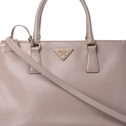 Prada Saffiano Medium Galleria Double Zip Tote Cammeo 10 of 20
