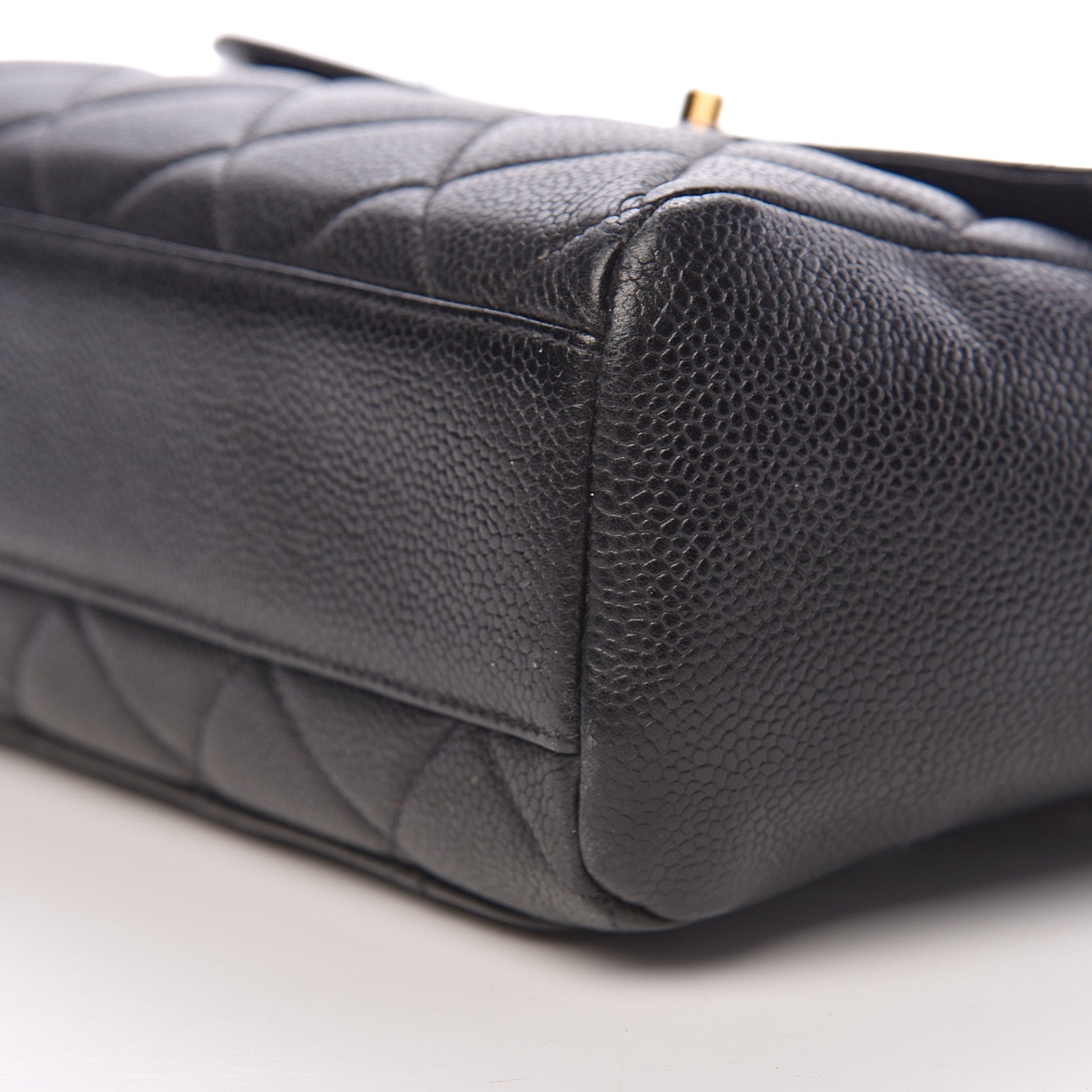 Chanel Caviar Quilted Small Single Flap Black 10 of 11