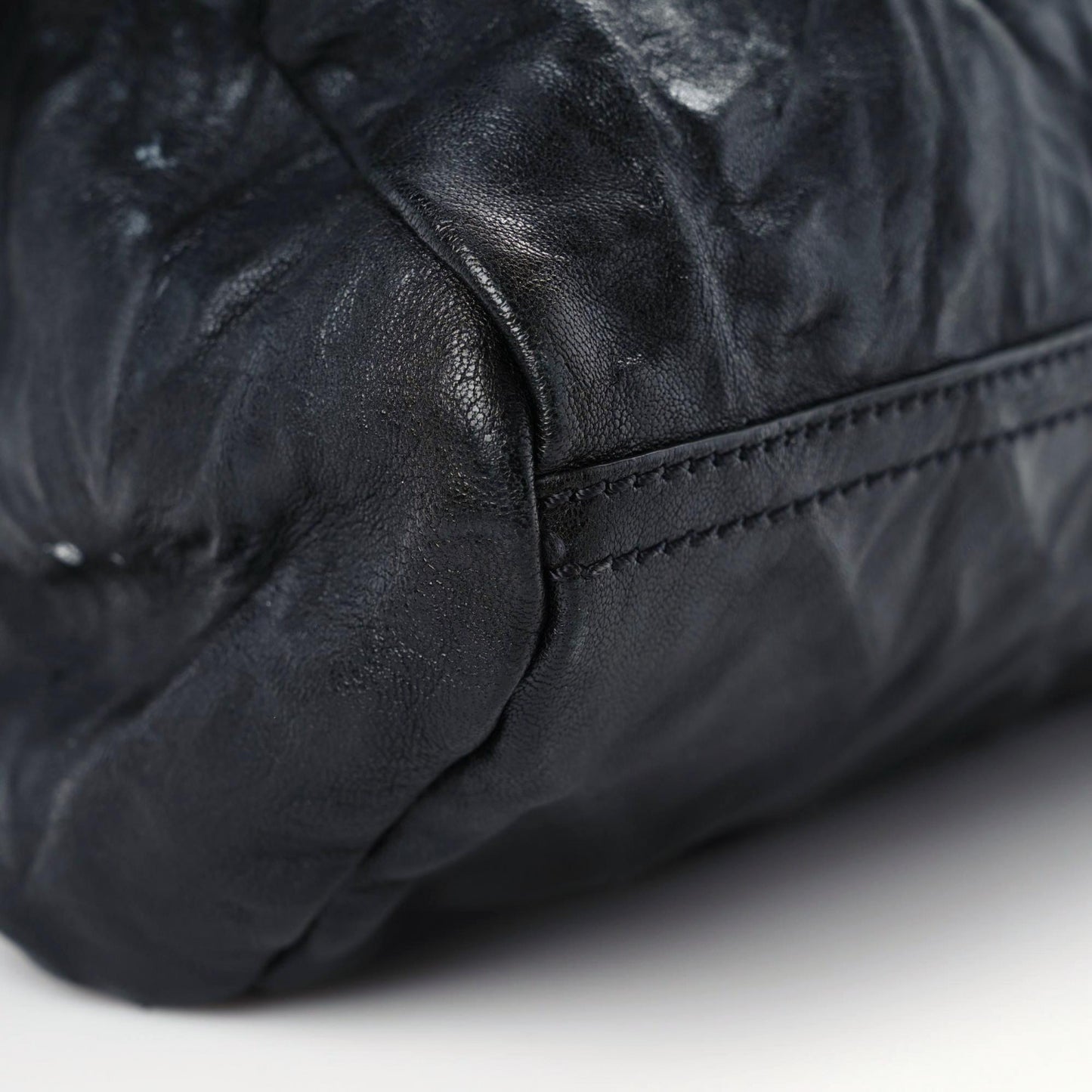 Tumbled Sheepskin Mini Pandora Black