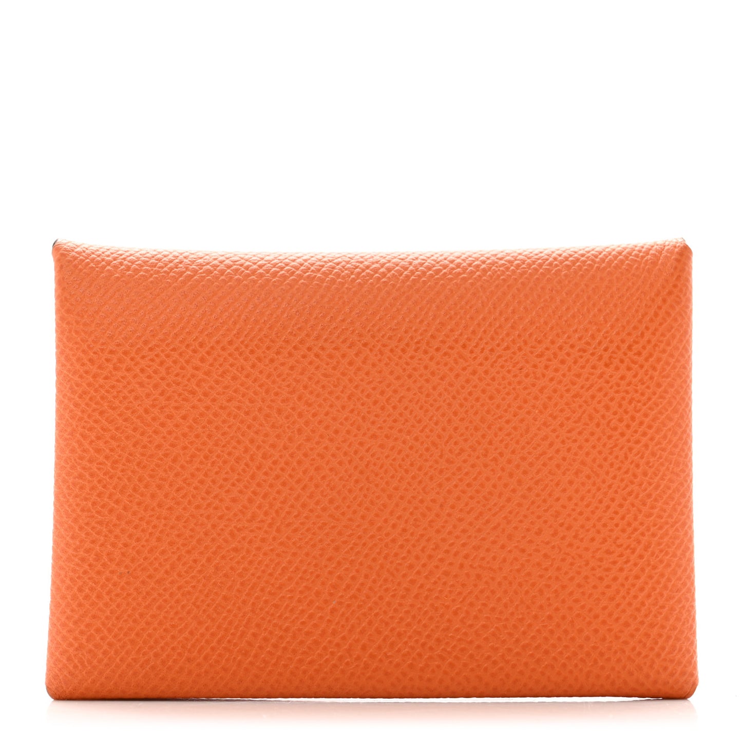 Epsom Calvi Duo Card Case Orange Lime