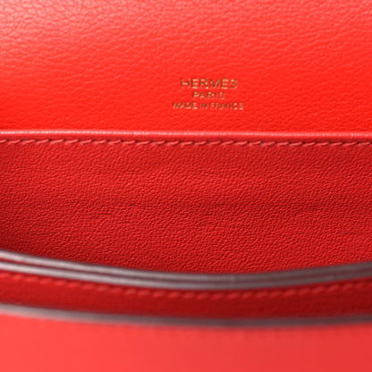 Hermes Evercolor Mini Sac Roulis Rouge Casaque 11 of 14