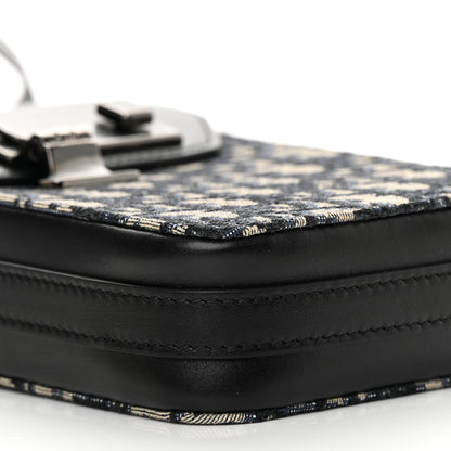 Christian Dior Oblique Calfskin Vertical Pouch Black 8 of 11