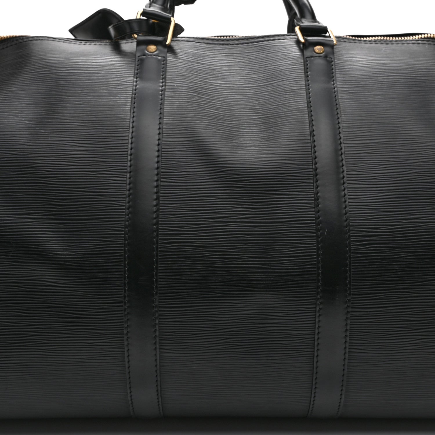 Louis Vuitton Epi Keepall 55 Black 7 of 9