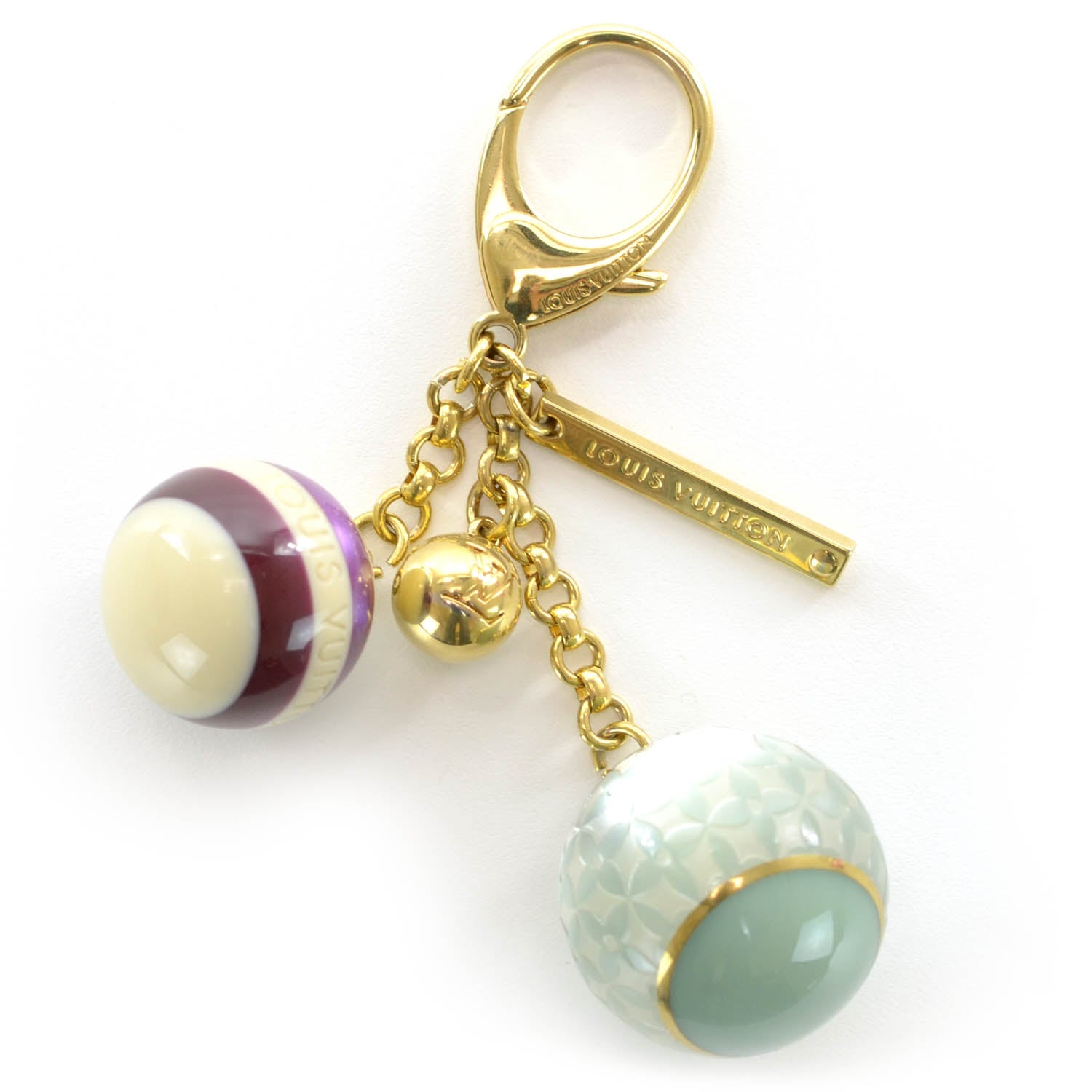 Louis Vuitton Mini Lin Bag Charm 1 of 4