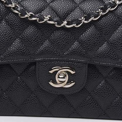 Chanel Caviar Quilted Small Double Flap Black 9 of 12