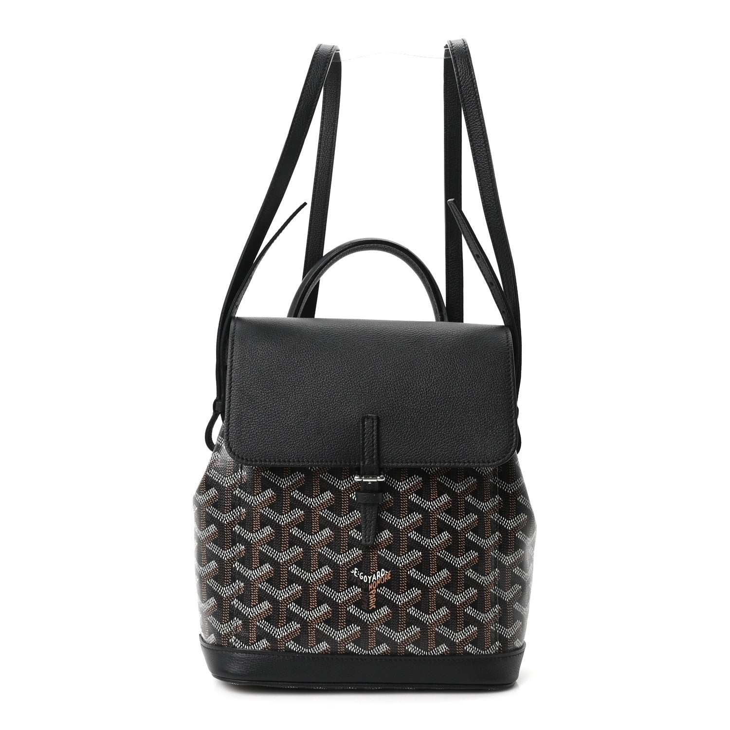 Goyard Goyardine Calfskin Mini Alpin Backpack Black 1 of 8