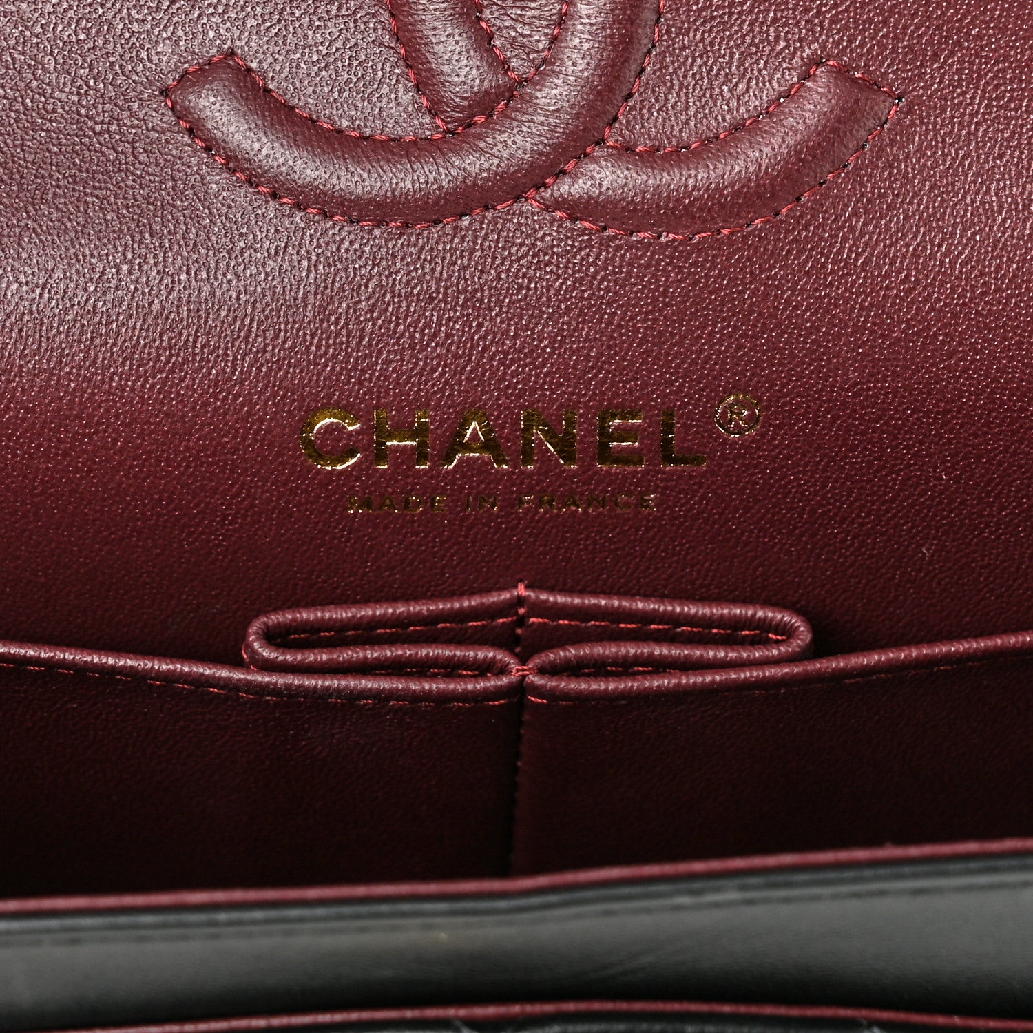 Chanel Lambskin Quilted Small Double Flap Black 6 of 10