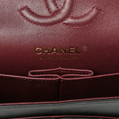 Chanel Lambskin Quilted Small Double Flap Black 6 of 10