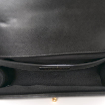 Chanel Caviar Quilted Medium Boy Flap Black 5 of 10