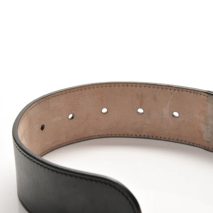 Gucci Nylon Calfskin Double G Web 40mm Belt 80 32 Blue Red Black 4 of 7