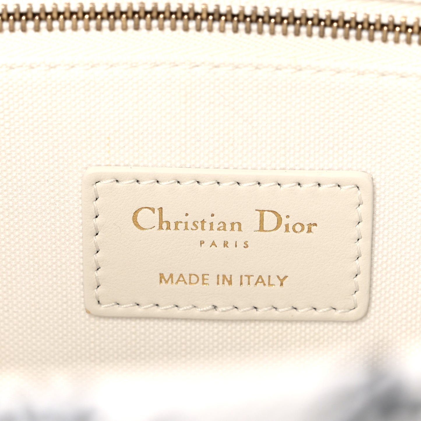 Calfskin Canvas Embroidered Small Dioramour Je Vous Adore Book Tote With Strap White Black Red