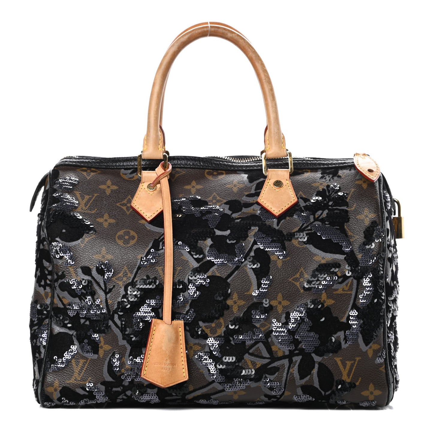 Monogram Fleur De Jais Sequins Speedy 30