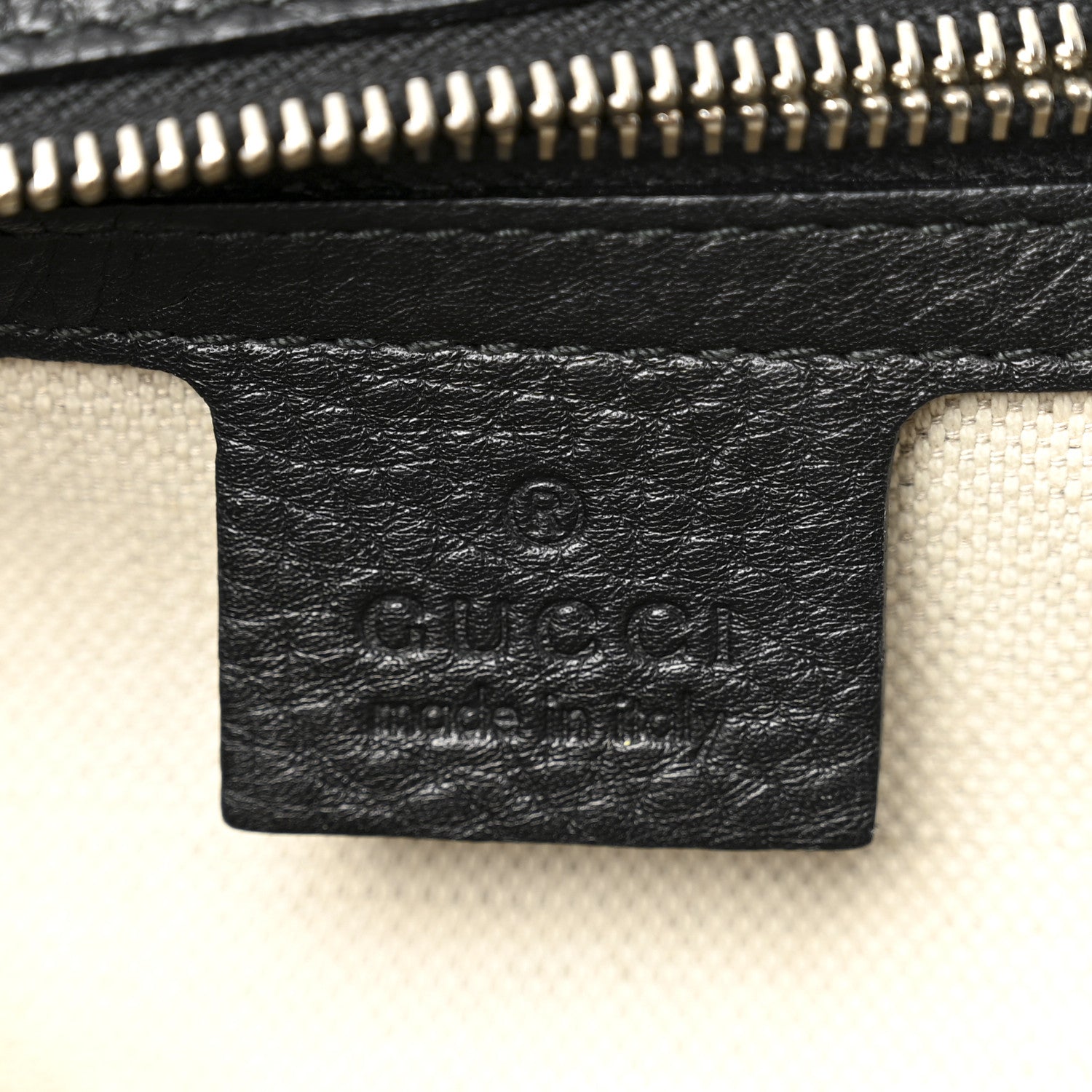 Gucci Calfskin Medium New Bamboo Top Handle Bag Black 6 of 11