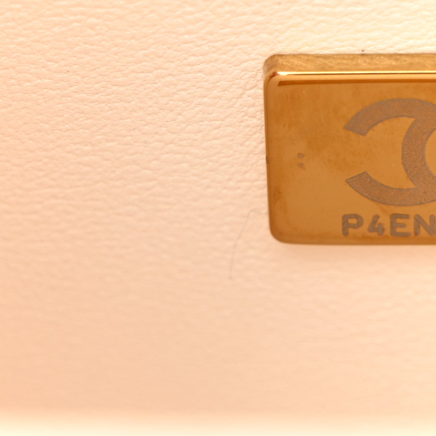 Lambskin Handle Crush Top Handle Flap Bag White