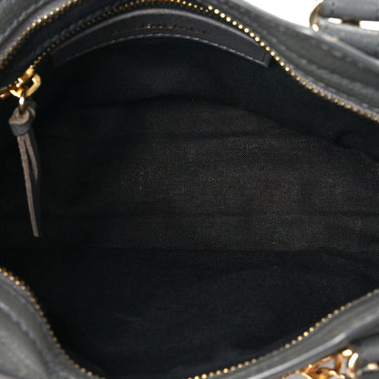 Balenciaga Chevre Gold Metallic Edge Hardware Mini City Gris Acier 5 of 7