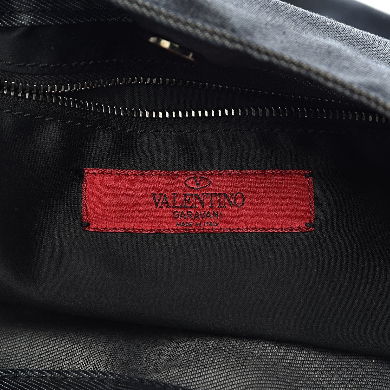 Valentino Garavani Denim Petale Tote Dark Blue 7 of 12