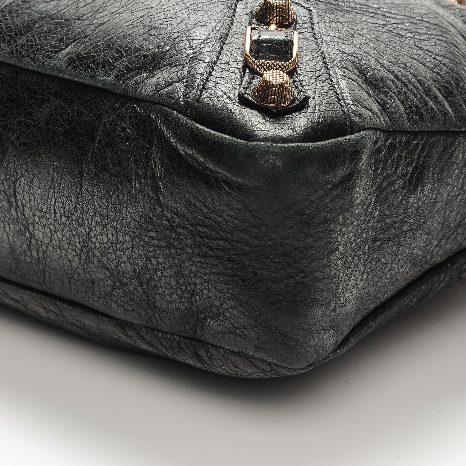 Balenciaga Agneau Giant 12 Rose Gold Hardware Town Black 14 of 15