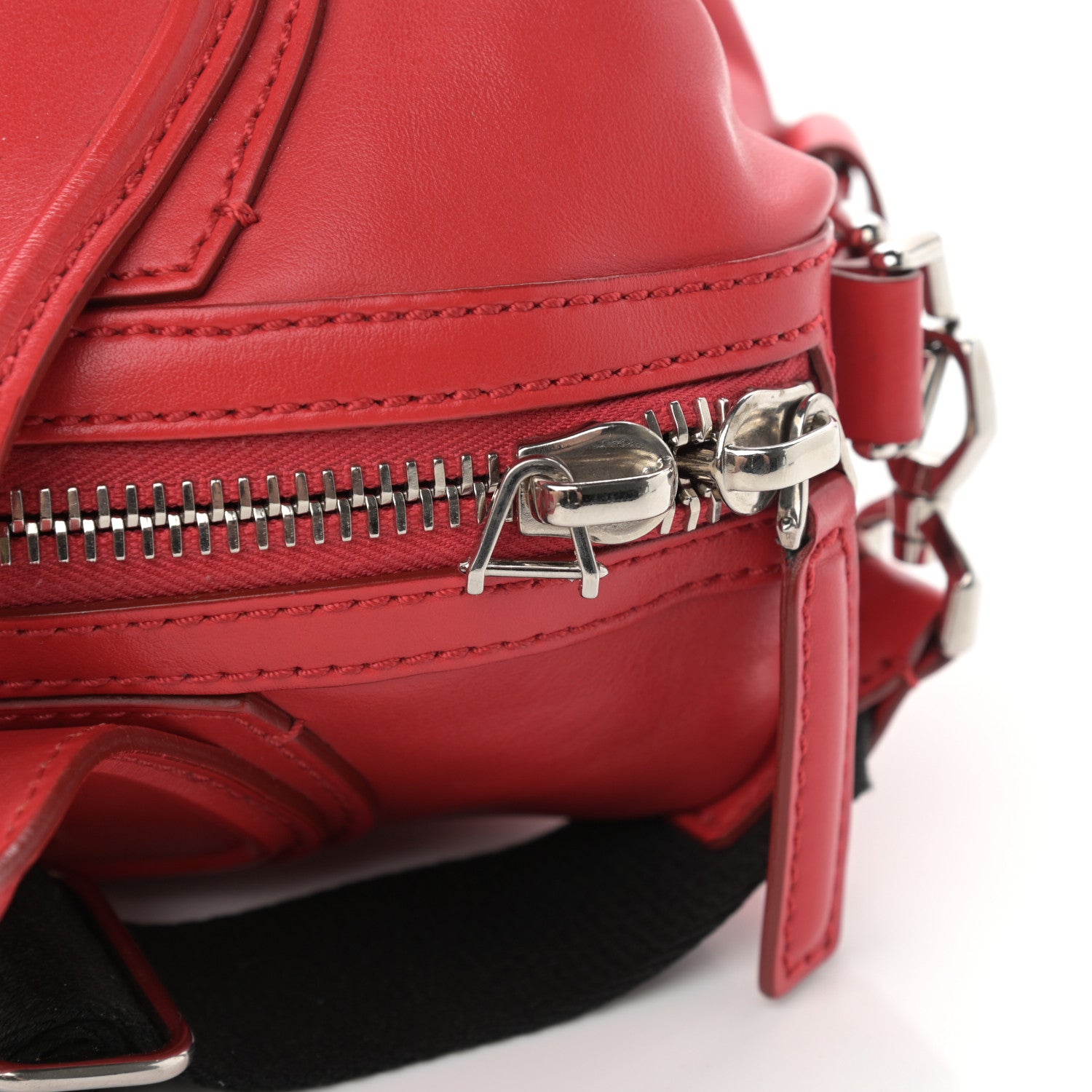 Givenchy Calfskin Micro Nightingale Logo Strap Red 13 of 13