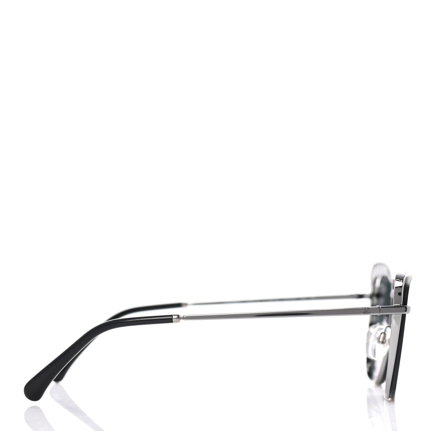 Square Frame Pearl Sunglasses 4235-H Dark Grey