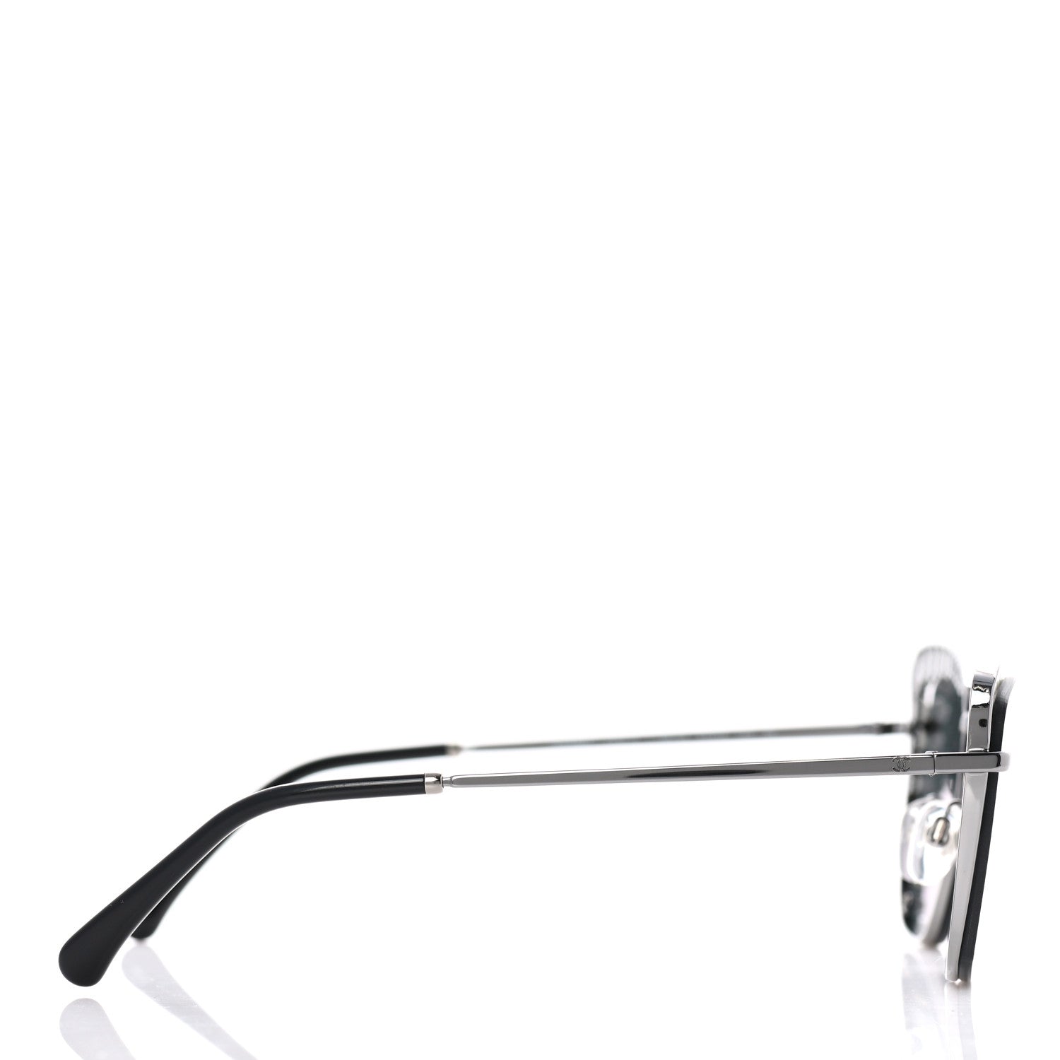 Chanel Square Frame Pearl Sunglasses 4235-H Dark Grey 3 of 7