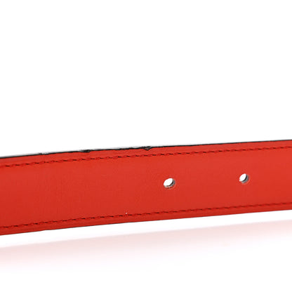 Hermes Epsom Swift 24mm Heritage Belt 85 Etoupe Rouge Coeur 5 of 5