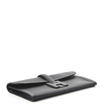 Hermes Chevre Chandra Jige Elan 29 Clutch Black 4 of 11
