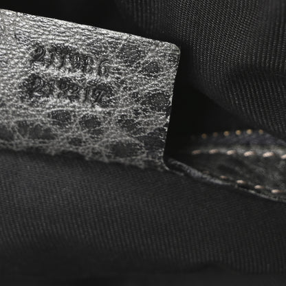 Gucci Pebbled Calfskin Medium Pelham Hobo Black 7 of 10