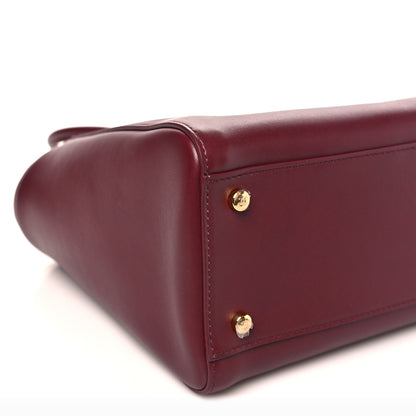 Chanel Calfskin Archetype Small Shopping Tote Dark Burgundy 9 of 10