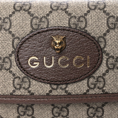 Gucci GG Supreme Monogram Neo Vintage Web Belt Bag Brown 11 of 11