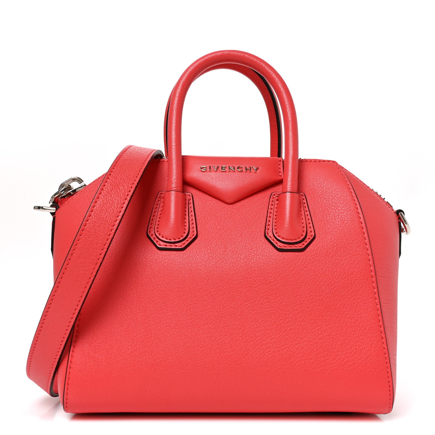 Sugar Goatskin Mini Antigona Lipstick Pink