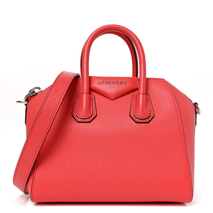 Givenchy Sugar Goatskin Mini Antigona Lipstick Pink 1 of 9