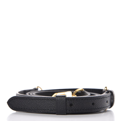Louis Vuitton Empreinte Adjustable Shoulder Strap Black 2 of 3