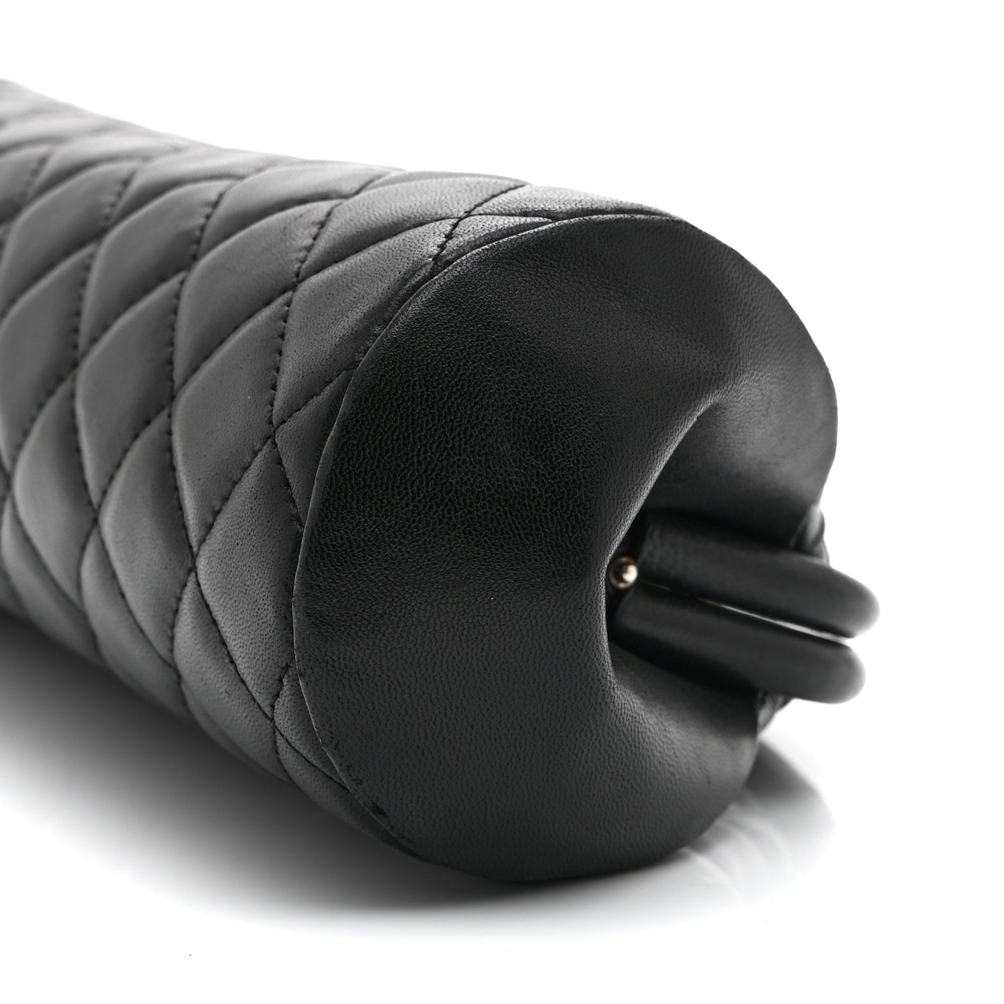 Lambskin Quilted Timeless Clutch Black
