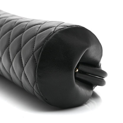 Chanel Lambskin Quilted Timeless Clutch Black 9 of 9