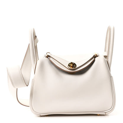 Hermes Swift Verso Mini Lindy 20 Gris Perle Gris Meyer 1 of 10