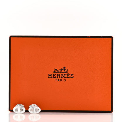 Hermes Sterling Silver TPM Farandole Earrings 5 of 5