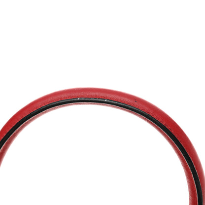 Prada Saffiano City Calfskin Medium Esplanade Fuoco Black 11 of 13