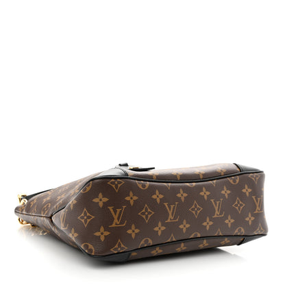 Louis Vuitton Monogram Odeon MM Black 4 of 9