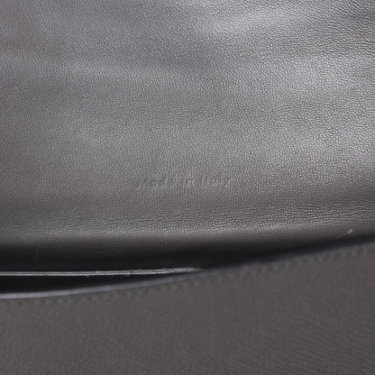 Celine Grained Calfskin Medium Trotteur Taupe 7 of 15