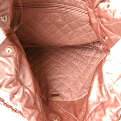 Chanel Metallic Calfskin Quilted Chanel 22 Copper 5 of 10