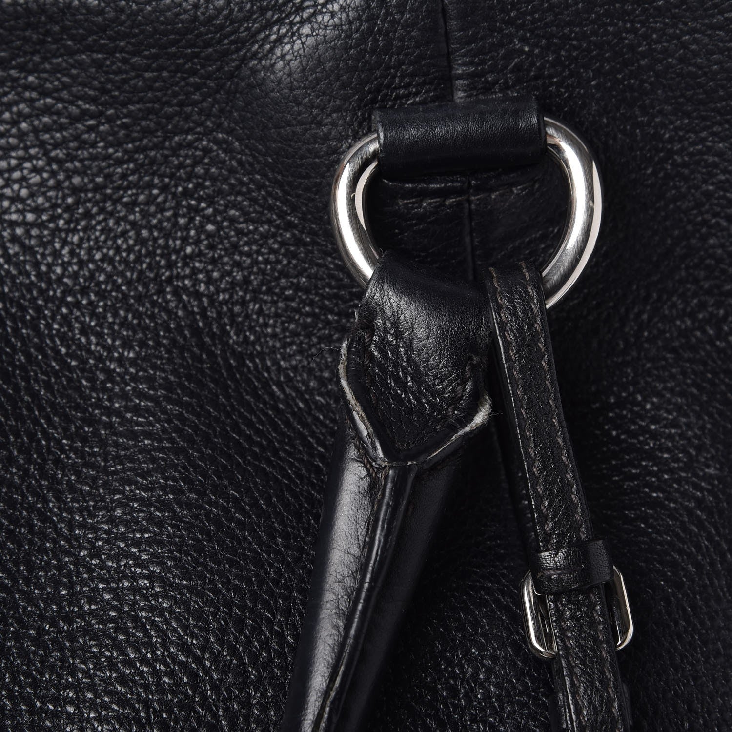 Prada Vitello Daino Tote Nero Black 17 of 20